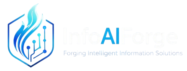 InfoAIForge Background Logo